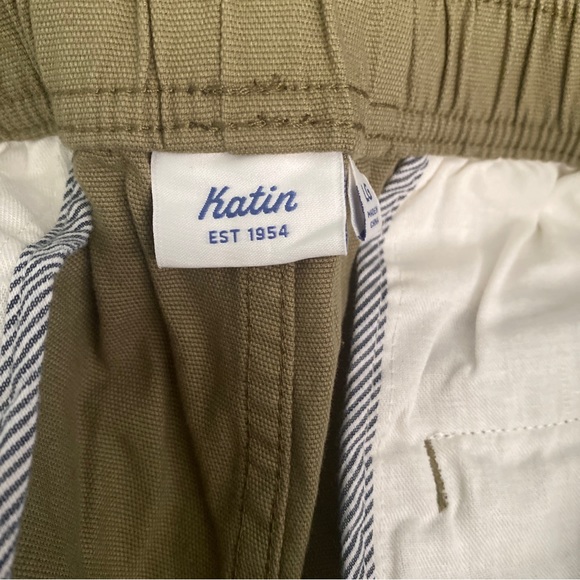 Katin Volley Trail Shorts Olive Green EUC Size L - Picture 9 of 11